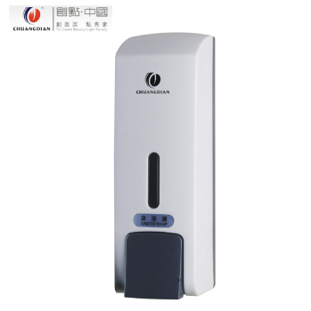 创点·中国 二合一单头皂液器300ml 挂壁式欧式风格手液盒 皂液机洗CD-1019A