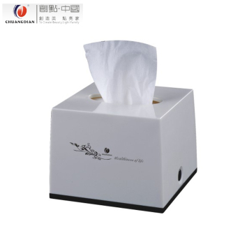 创点·中国 台面式 挂墙式双用纸巾盒 擦手纸盒 酒店用品CD-8697 CD-8697A